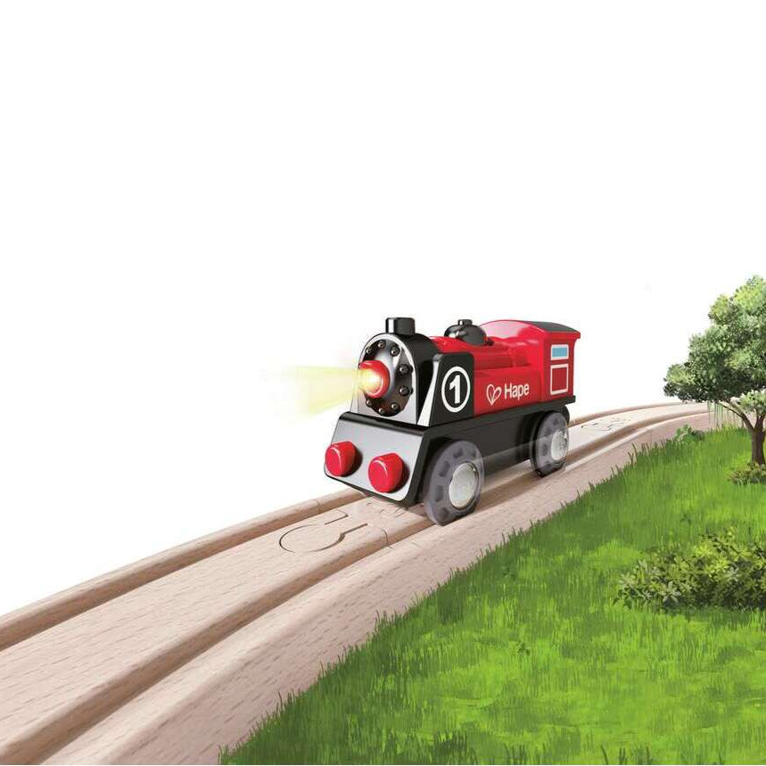 Hape Battery Powered Engine No. 1 available at Bear & Moo