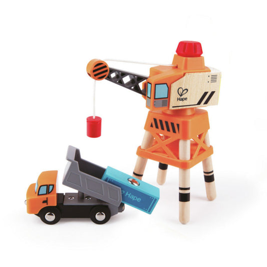 Hape Large Boom Crane available at Bear & Moo