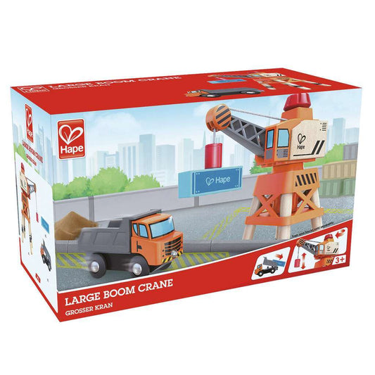 Hape Large Boom Crane available at Bear & Moo