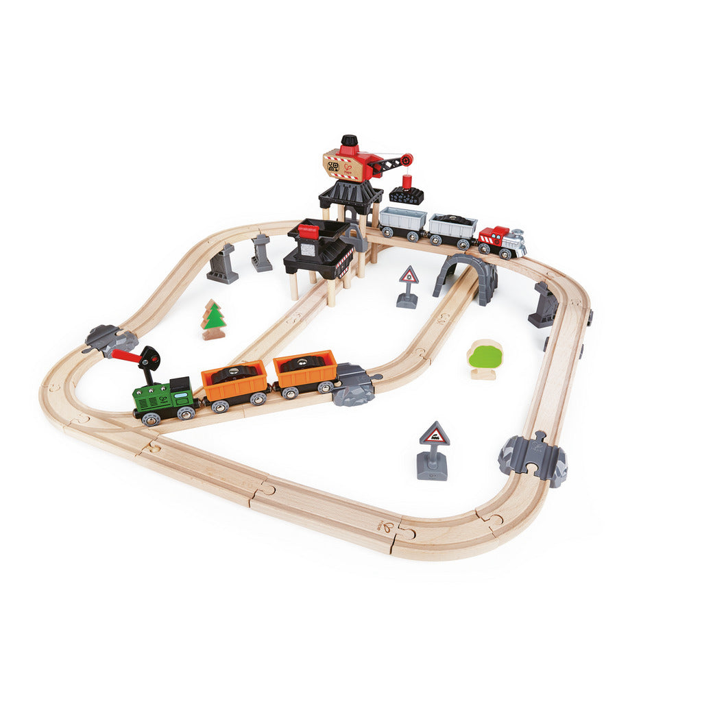Hape Mining Loader Set available at Bear & Moo