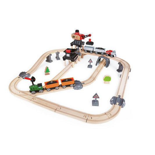 Hape Mining Loader Set available at Bear & Moo