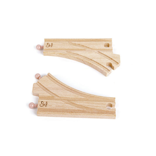 Hape Y Track Pieces | 2 Piece available at Bear & Moo