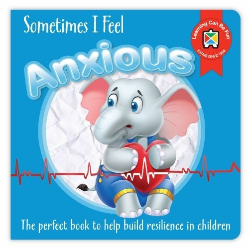 Learning Can Be Fun | Sometimes I Feel Anxious hardcover book available at Bear & Moo