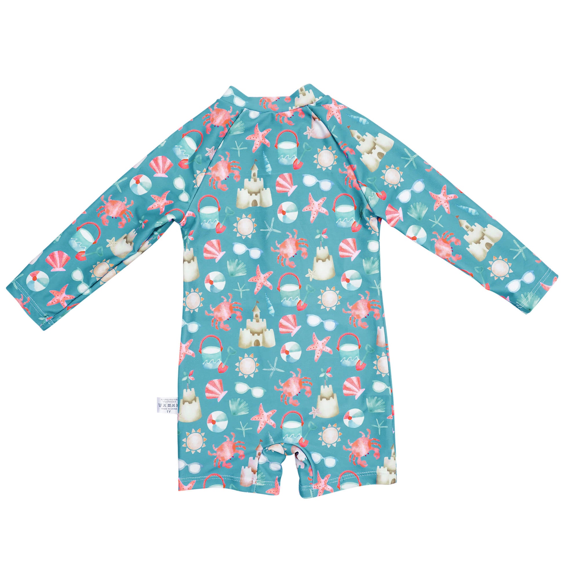 Bear & Moo Swimsuits | Emerson in Beach Adventures | available at Bear & Moo