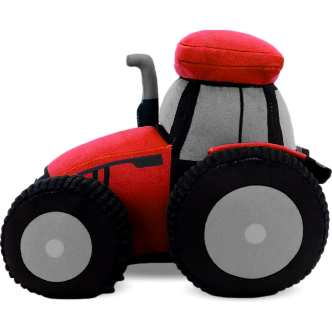 Moana Road Tahi the Tractor soft toy available at Bear & Moo