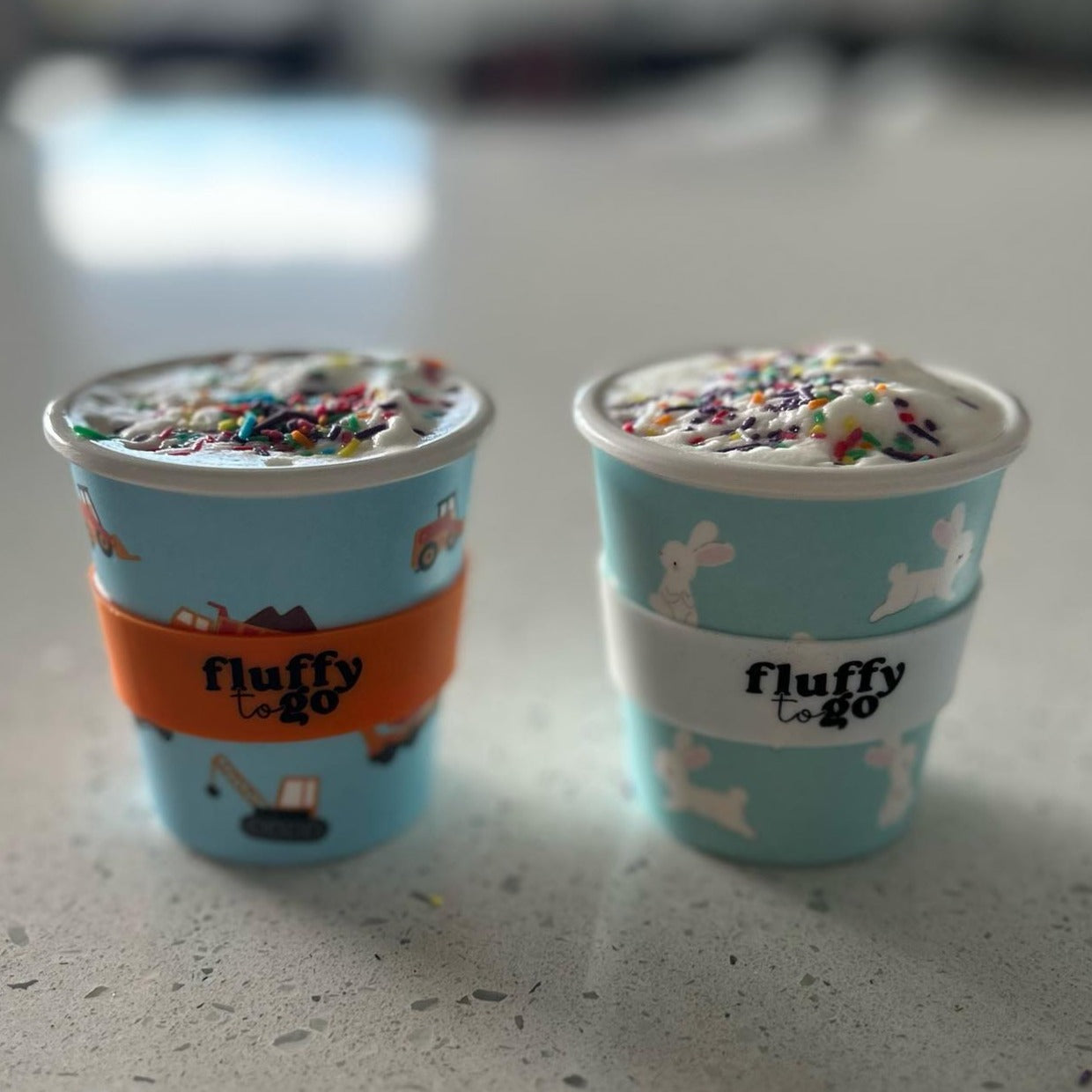 Fluffy To Go Cup | Reusable Mug available at Bear & Moo