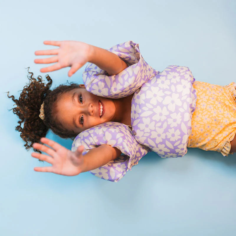 Swim Essentials Puddle Jumper Swim Vest | Florish Purple available at Bear & Moo