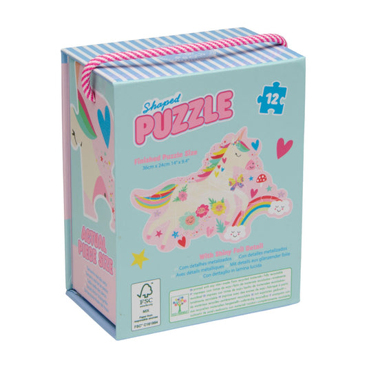 Rainbow Fairy | 12 Piece Shaped Puzzle