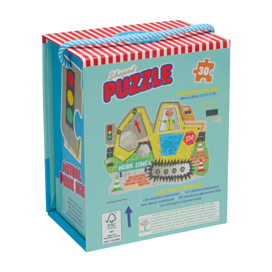 Construction | 30 Piece Shaped Puzzle