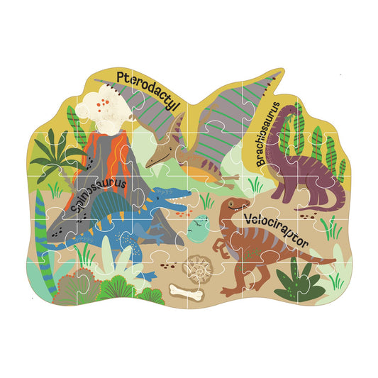 Dino | 30 Piece Shaped Puzzle