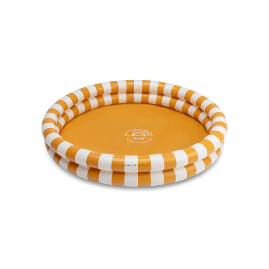 Swim Essentials Kids Pool in yellow & white stripe | Flow | available at Bear & Moo
