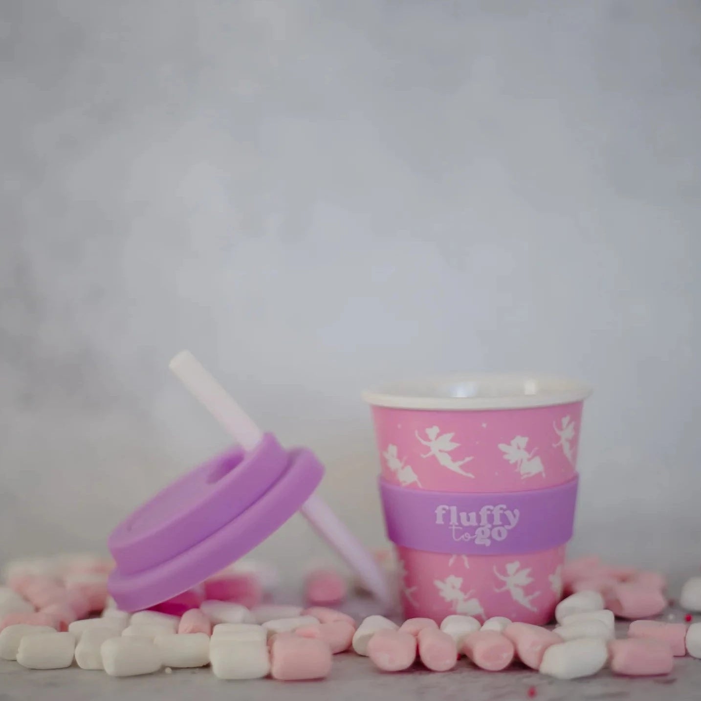 Fluffy To Go Cup | Reusable Mug available at Bear & Moo