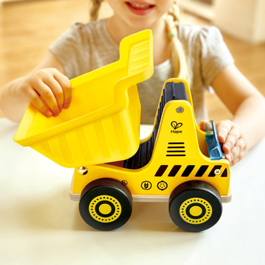 Hape Hauler Dump Truck available at Bear & Moo