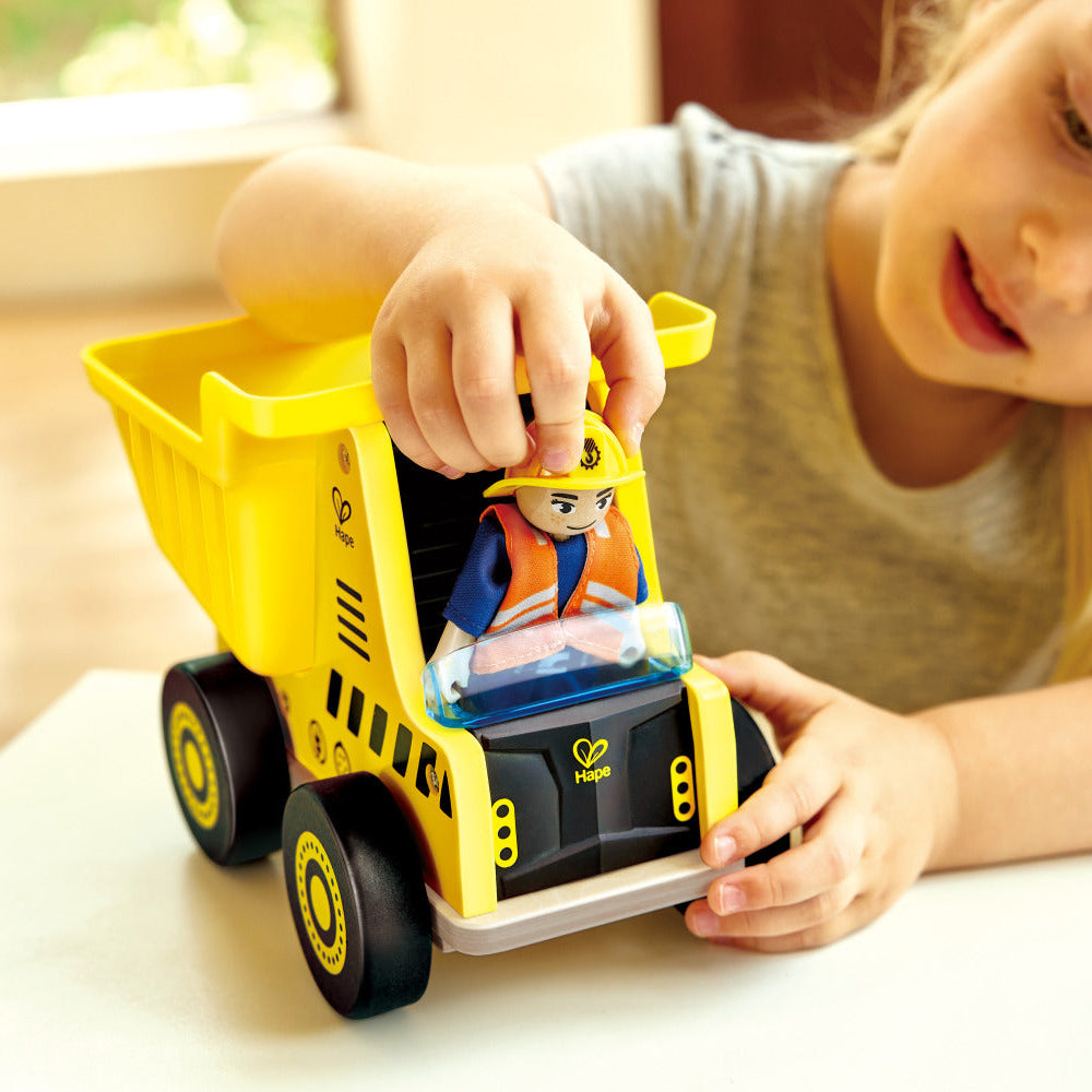 Hape Hauler Dump Truck available at Bear & Moo
