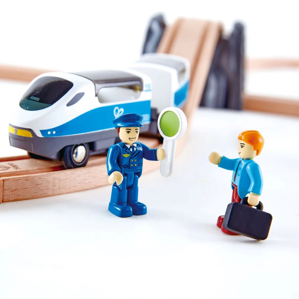 Hape Passenger Train Set | Figure of 8 available at Bear & Moo