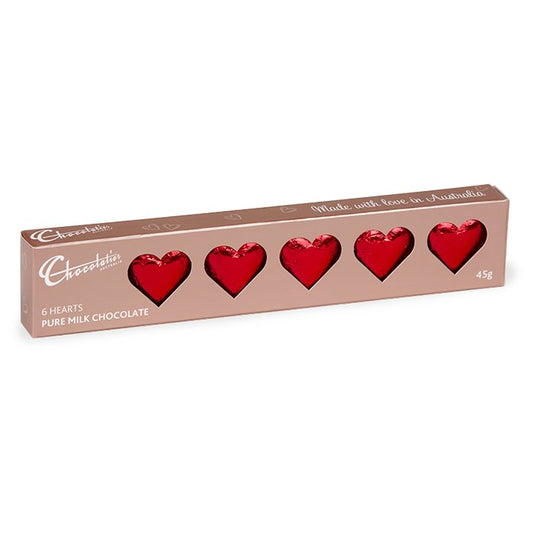 Solid Milk Chocolate Hearts | 45g