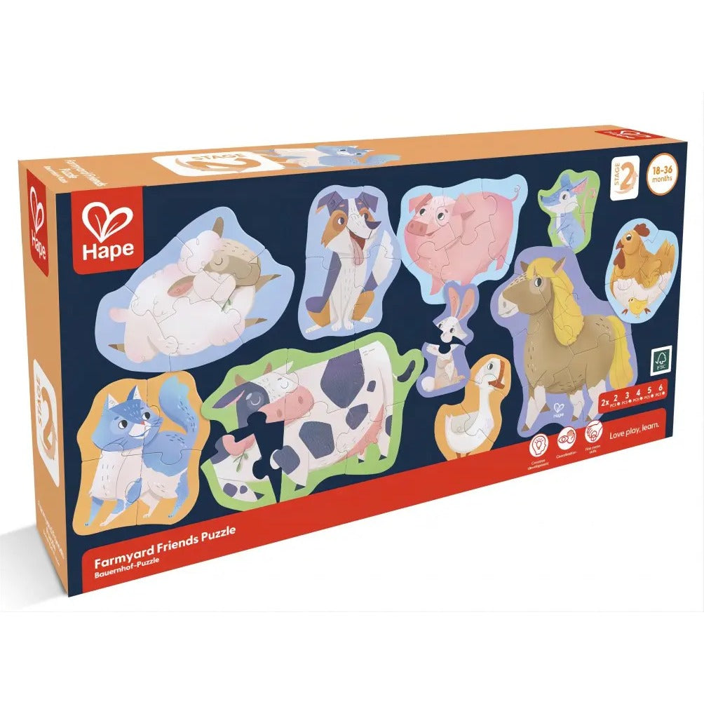 Hape Farmyard Friends Puzzle available at Bear & Moo