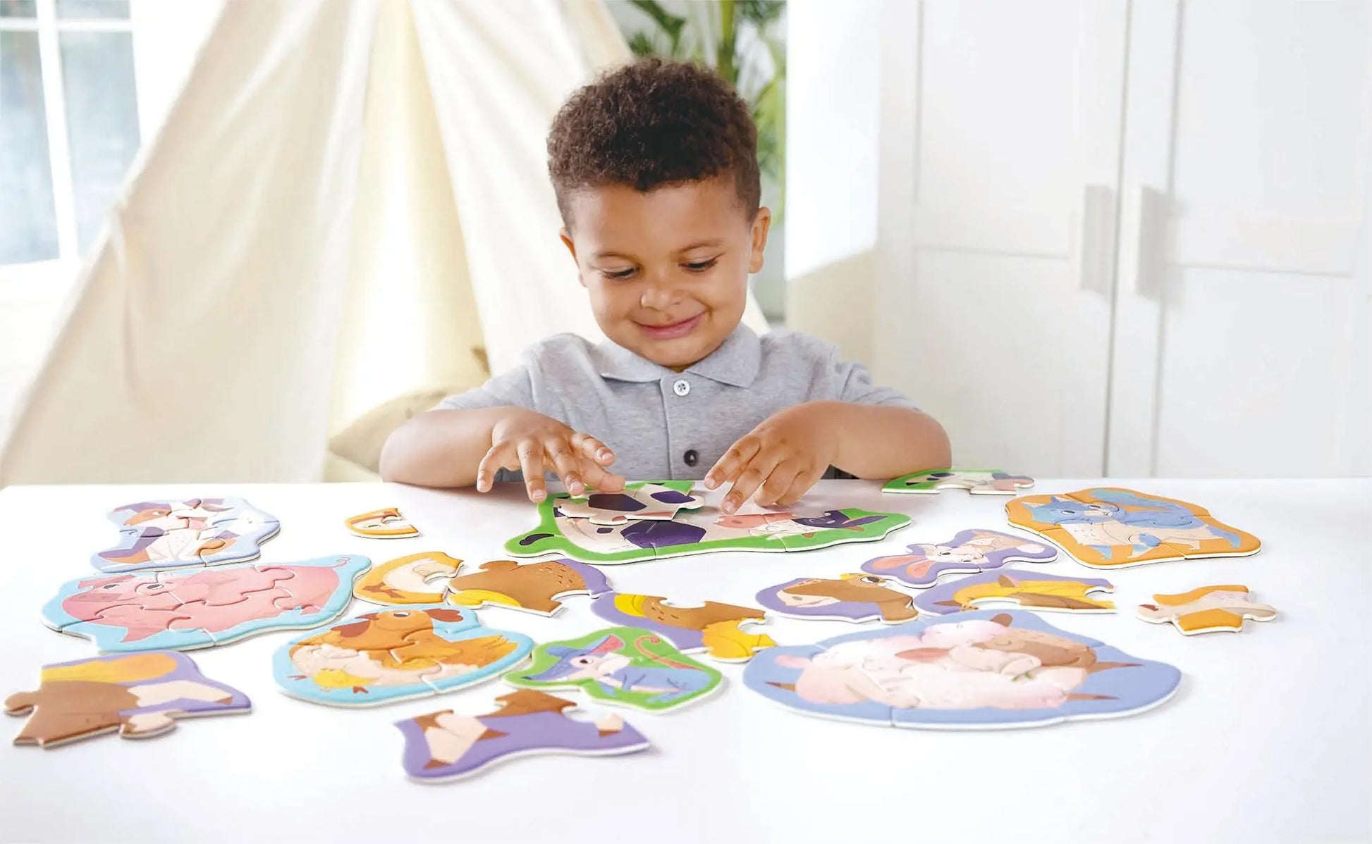 Hape Farmyard Friends Puzzle available at Bear & Moo