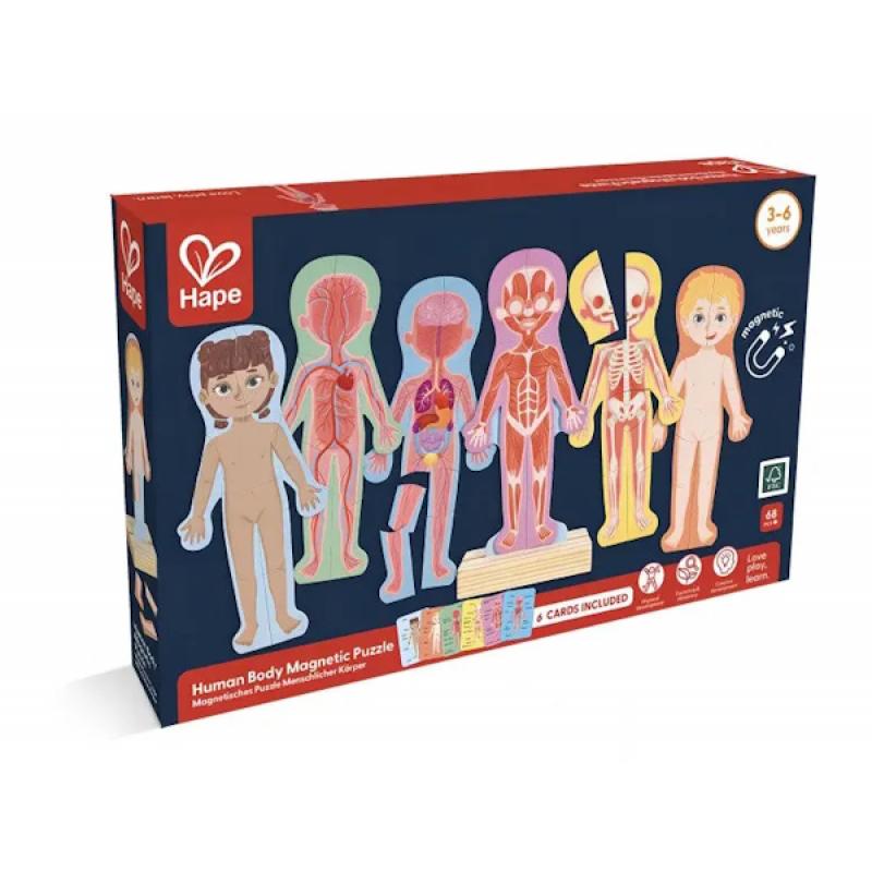 Hape Human Body Magnetic Puzzle available at Bear & Moo