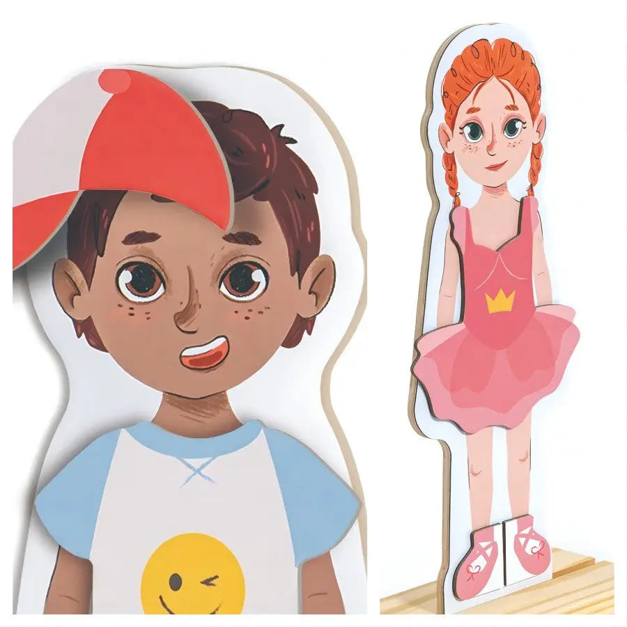 Hape Dress-Up Magnetic Puzzle available at Bear & Moo