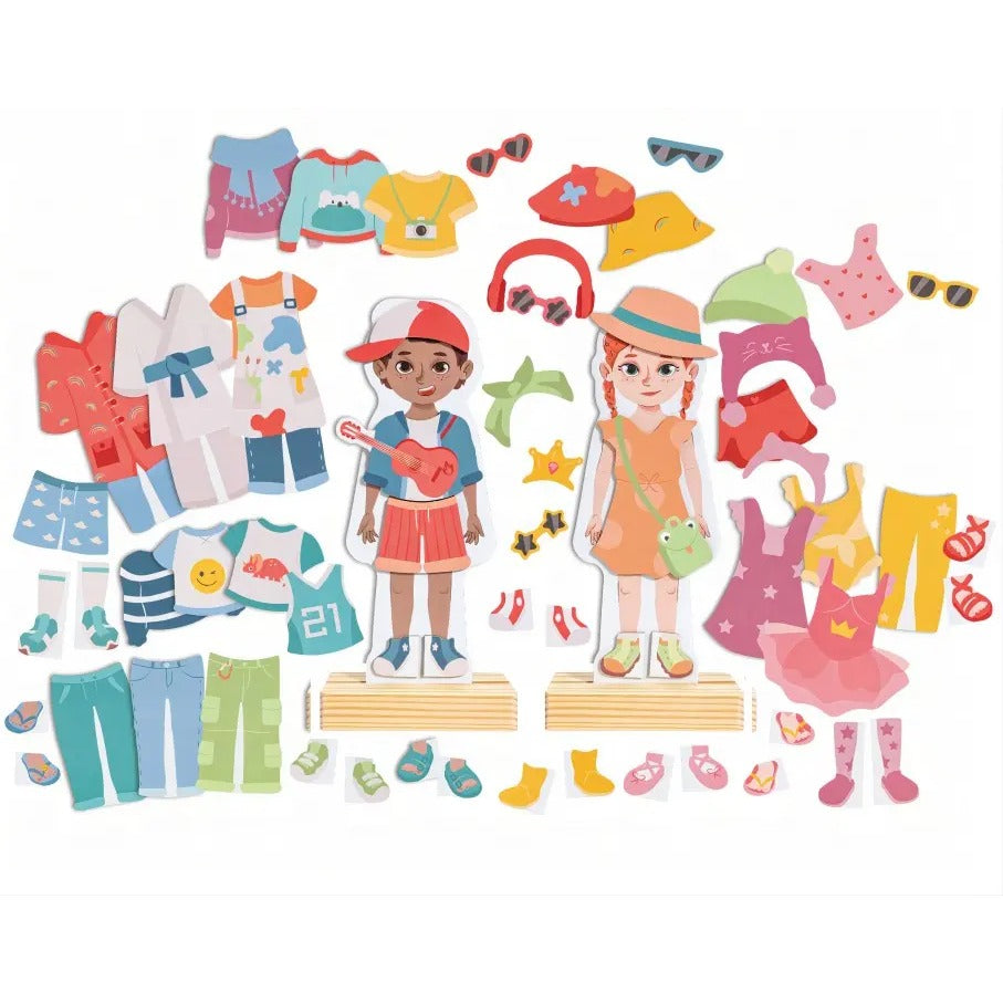 Hape Dress-Up Magnetic Puzzle available at Bear & Moo