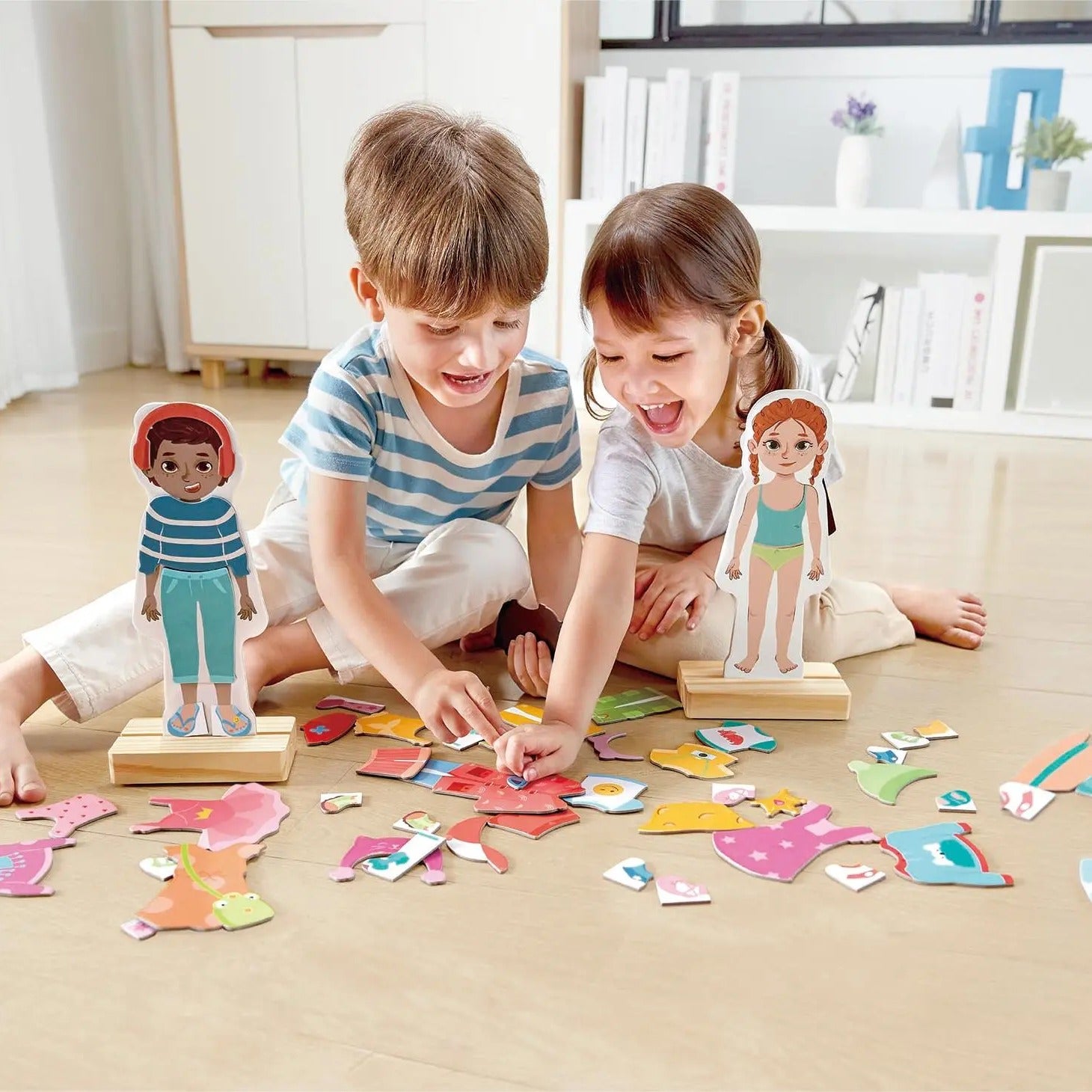 Hape Dress-Up Magnetic Puzzle available at Bear & Moo