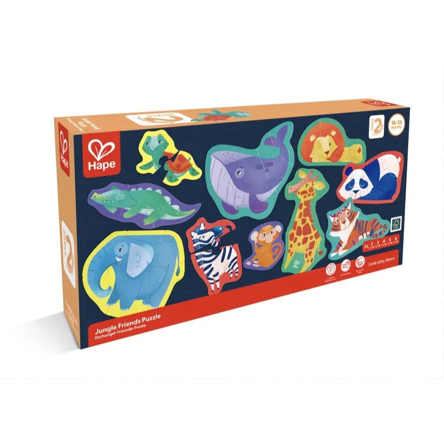 Hape Jungle Friends Puzzle available at Bear & Moo