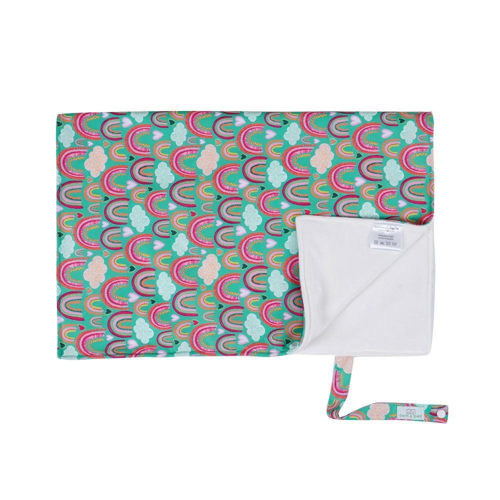 Reusable Change Mat with Bamboo Lining available at Bear & Moo