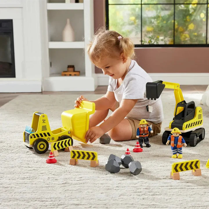 Hape Hauler Dump Truck available at Bear & Moo