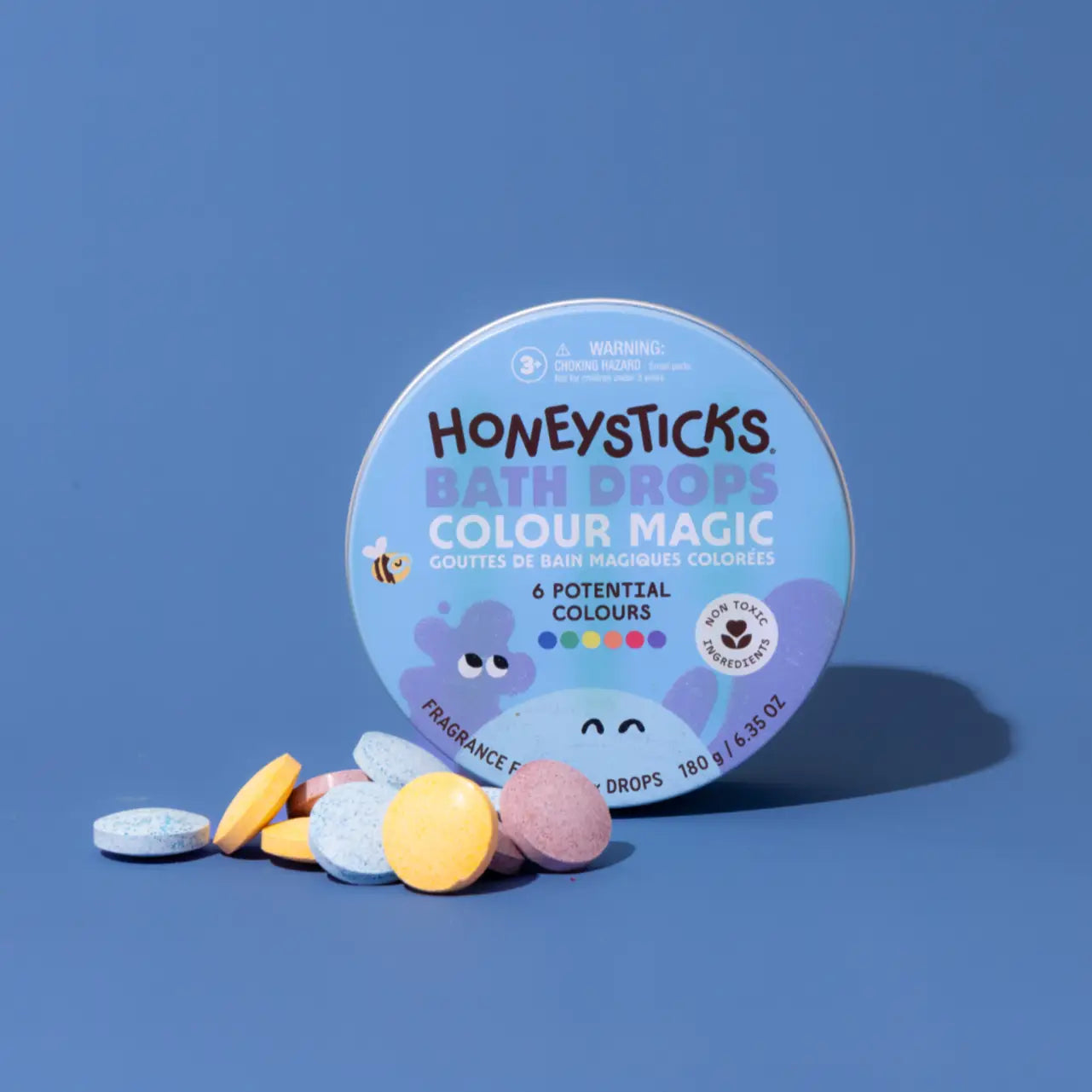 Honeysticks Bath Colour Drops available at Bear & Moo