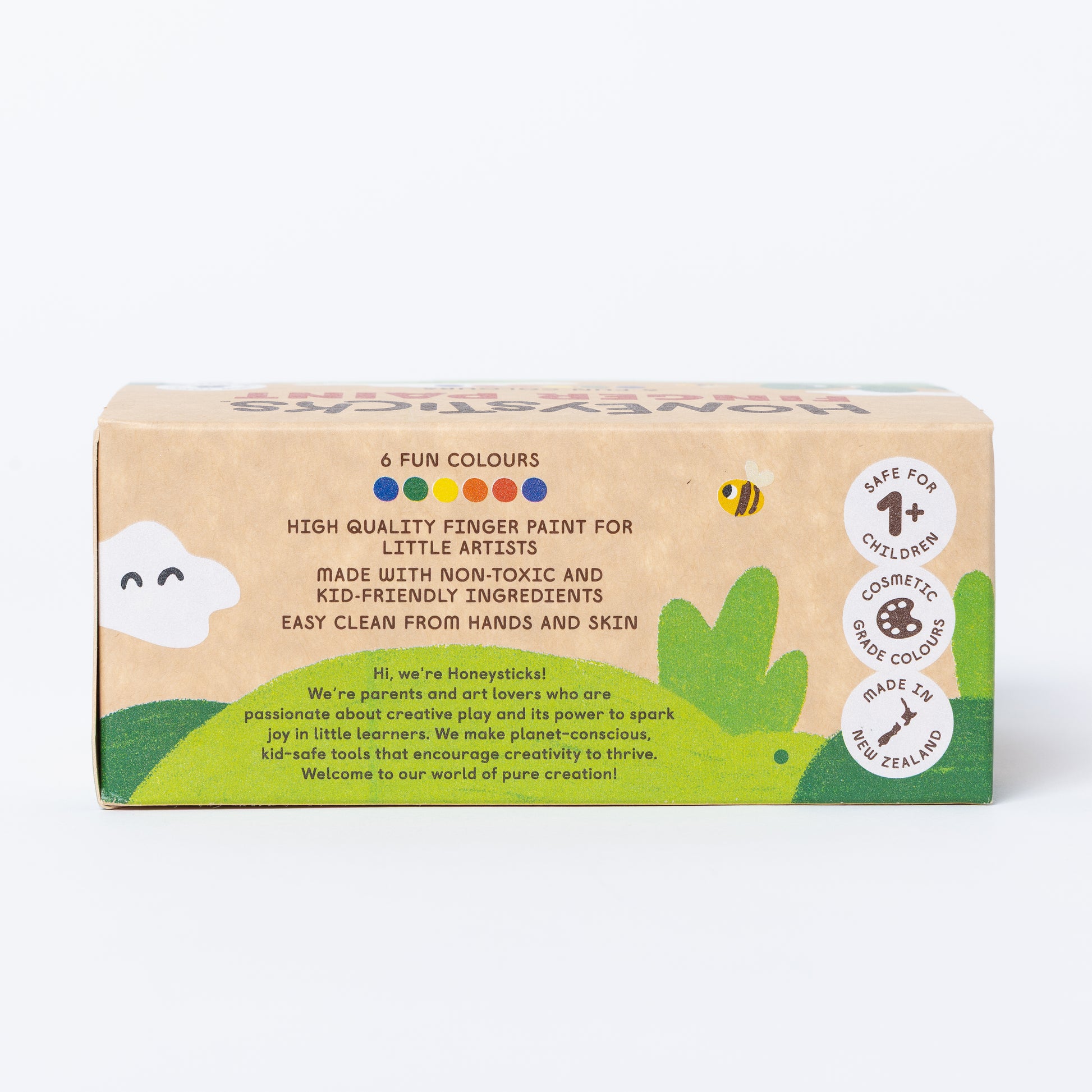 Honeysticks Finger Paints box
