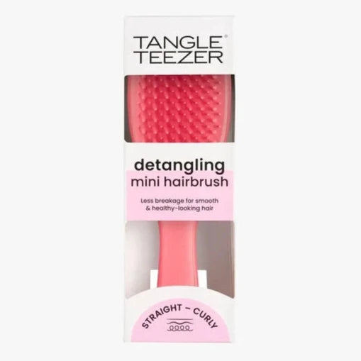 Tangle Teezer Mini Ultimate Detangler in Pink Punch available at Bear & Moo