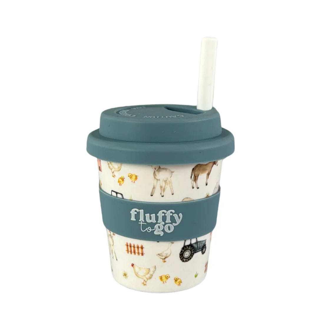 Fluffy To Go Cup | Reusable Mug available at Bear & Moo