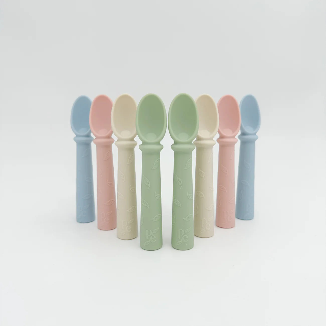 Petite Eats Silicone Baby Spoons available at Bear & Moo