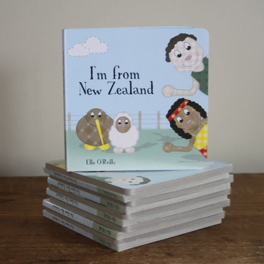 I'm from New Zealand by Ella O'Reilly available at Bear & Moo