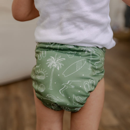 Island Vibes Cloth Nappy | One Size Fits Most