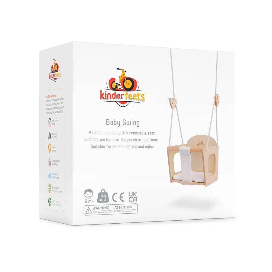 Kinderfeets Baby Swing available at Bear & Moo