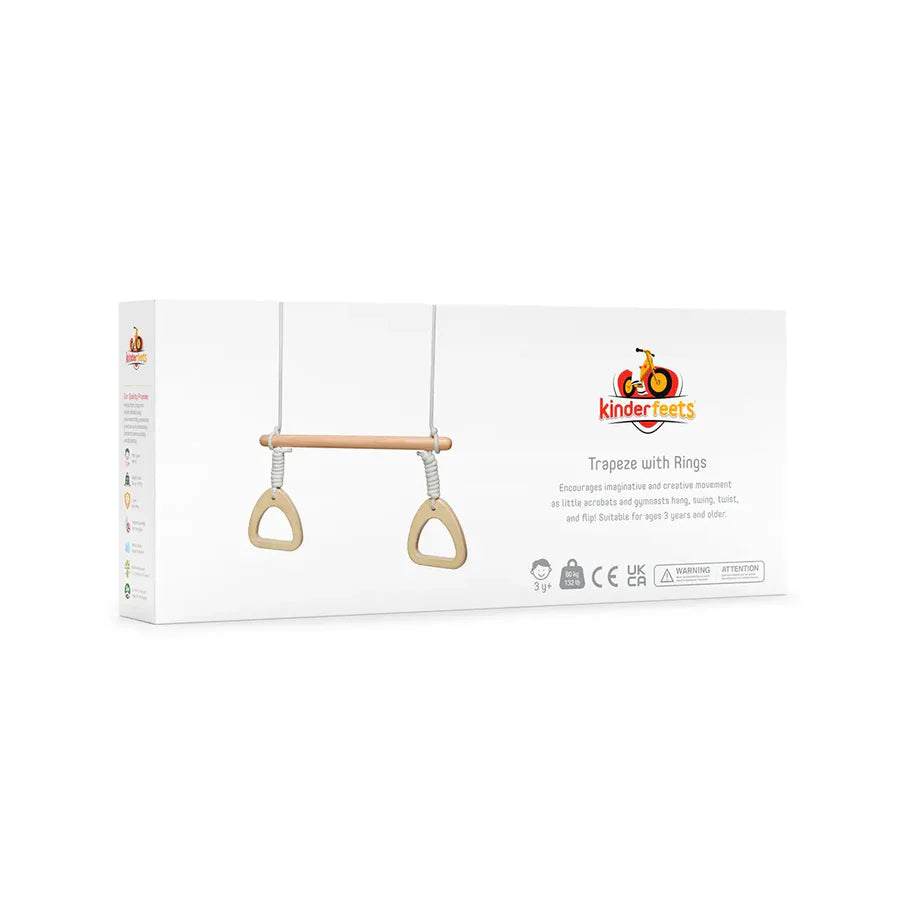 Kinderfeets Trapeze with Rings available at Bear & Moo