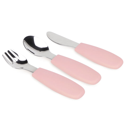 Baby & Toddler Cutlery | Stainless Steel & Silicone