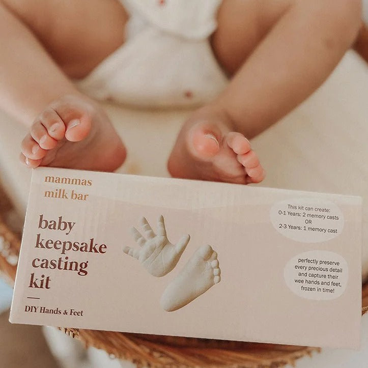 Mammas Milk Bar DIY Baby Casting Kits | Hand & Feet available at Bear & Moo