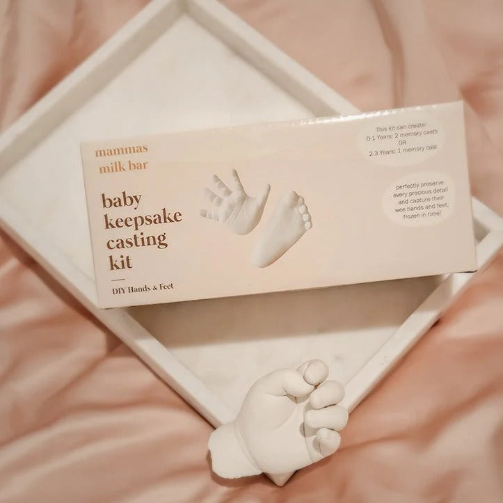 Mammas Milk Bar DIY Baby Casting Kits | Hand & Feet available at Bear & Moo