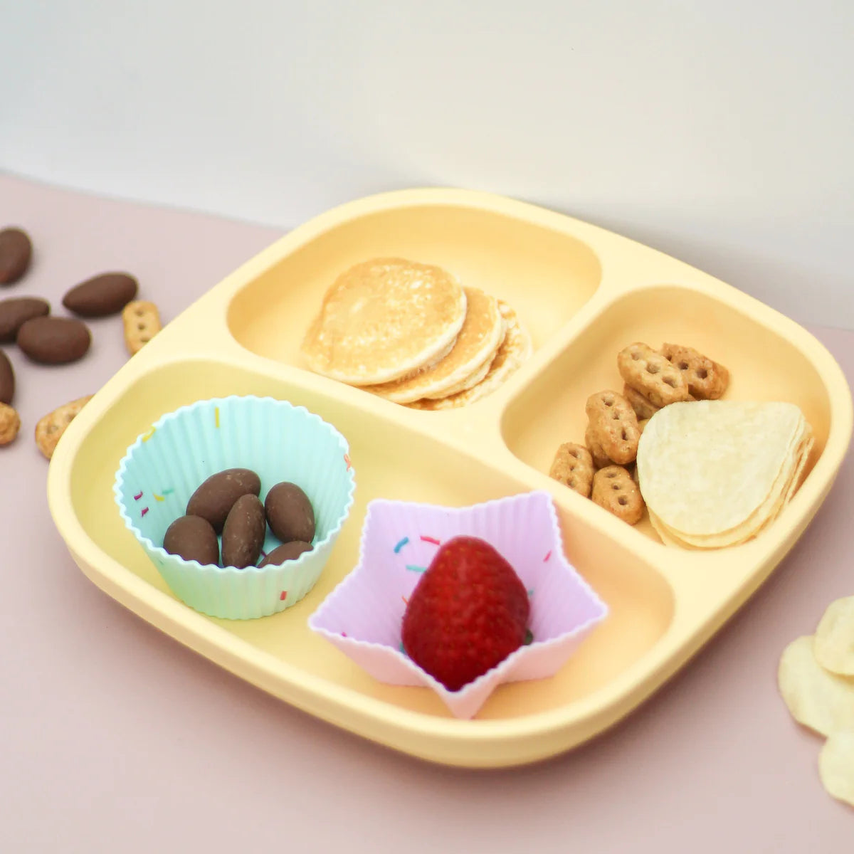 Little Giants Kids Store Silicone Food Cups available at Bear & Moo