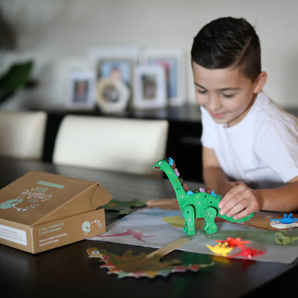 My Creative Box Dinosaur Mini Creative Kit available at Bear & Moo