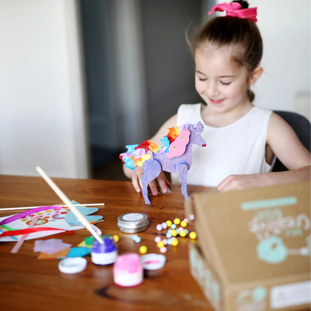 My Creative Box Unicorn Mini Creative Kit available at Bear & Moo