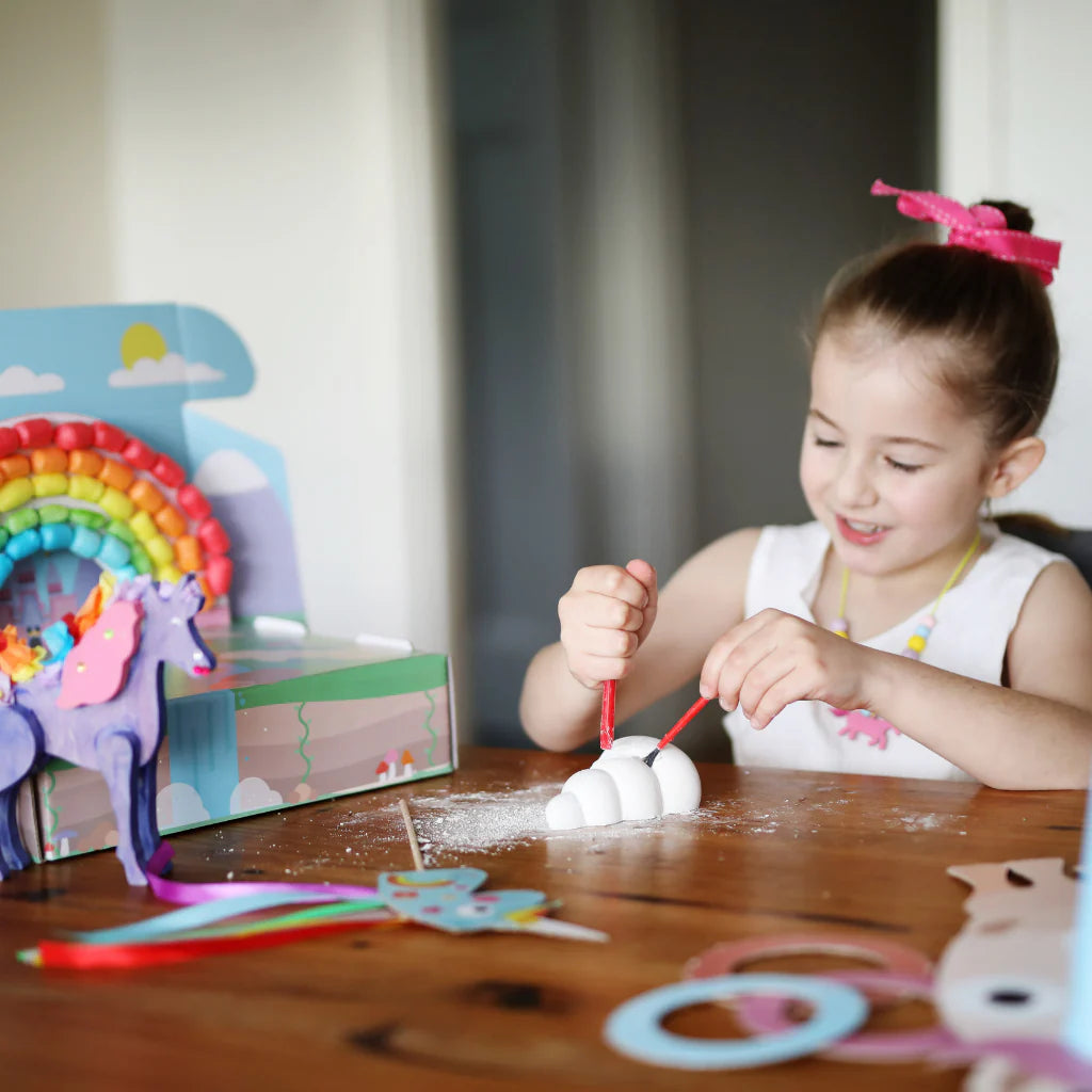 My Creative Box Little Learners Unicorn Mini Creative Box available at Bear & Moo