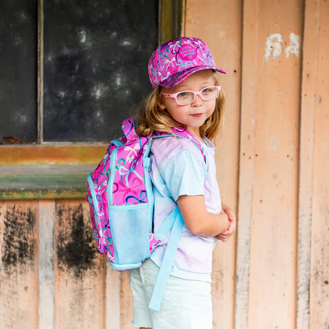 Little Renegade Company Lovely Bows Mini Backpack available at Bear & Moo