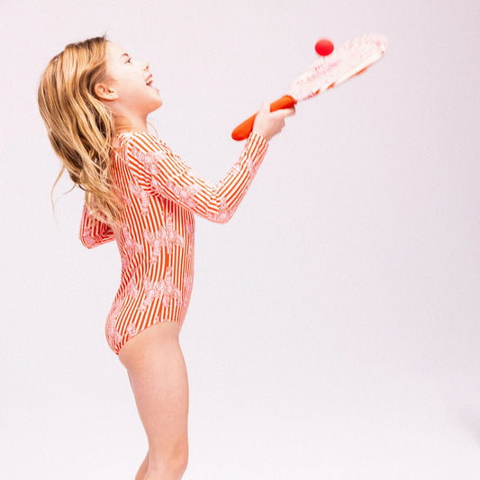 Beach Tennis Set | Lobster Bay Pink
