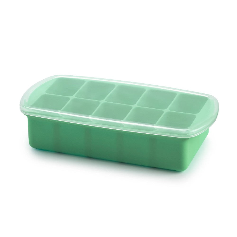 Melii Silicone Baby Food Freezer Tray with Lid available at Bear & Moo