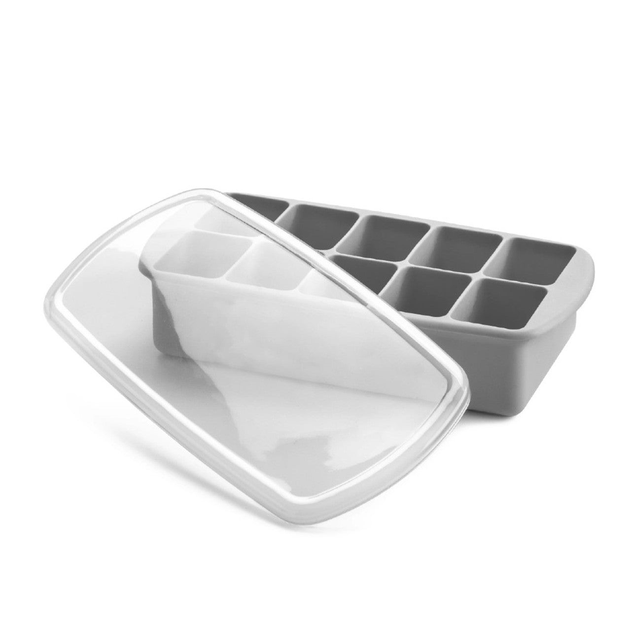 Melii Silicone Baby Food Freezer Tray with Lid available at Bear & Moo