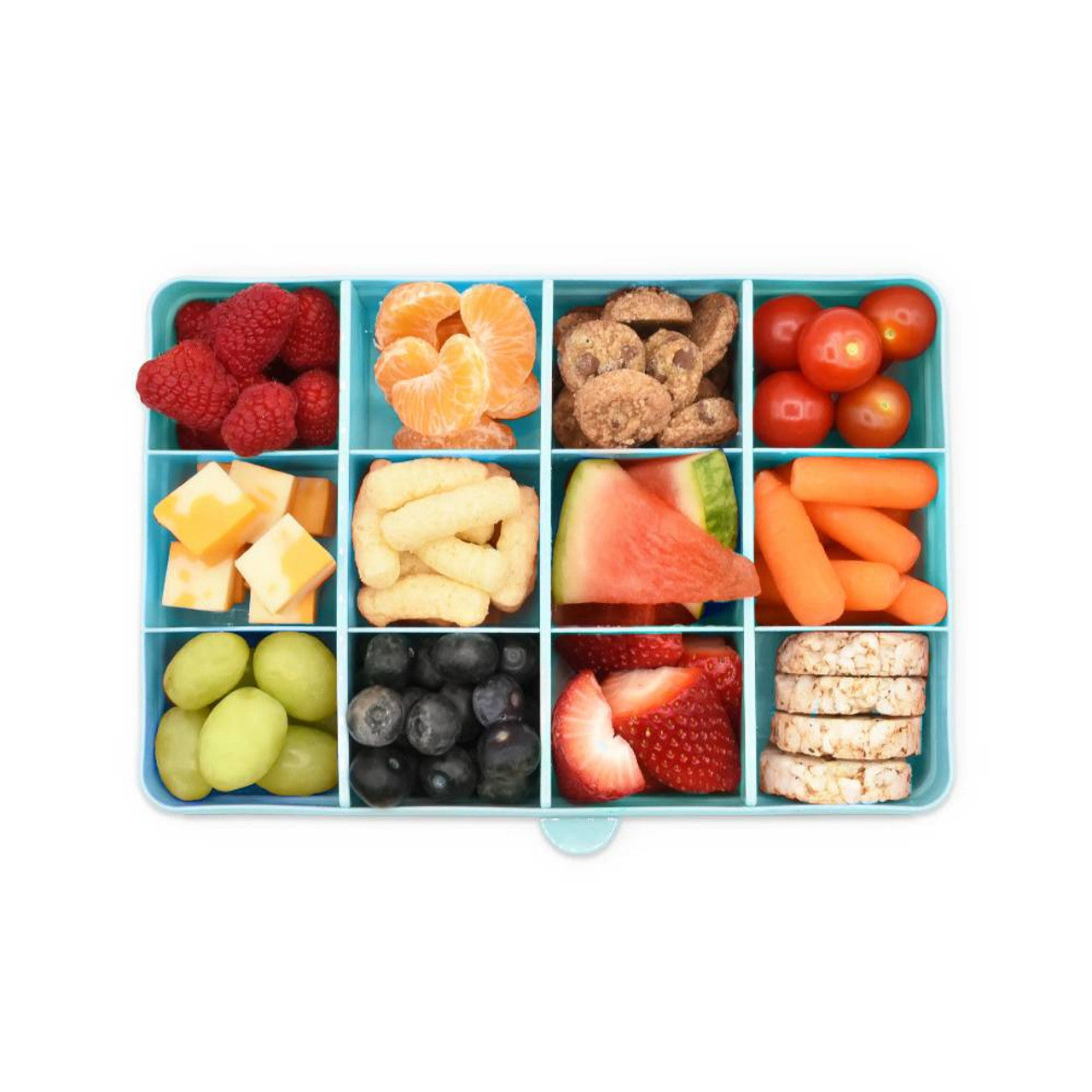 Melii Snackle Box with removable dividers available at Bear & Moo